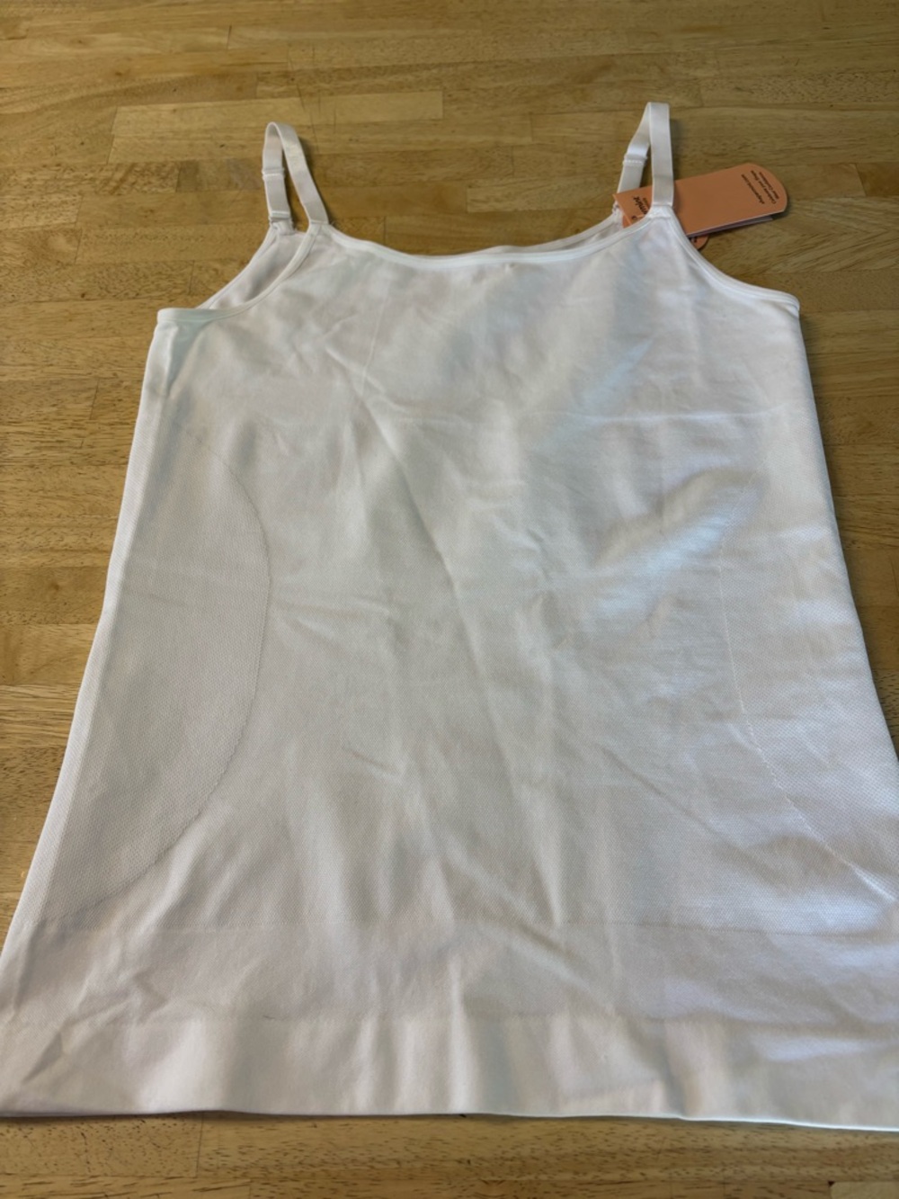 Shapermint White Seamless Camisole Tank